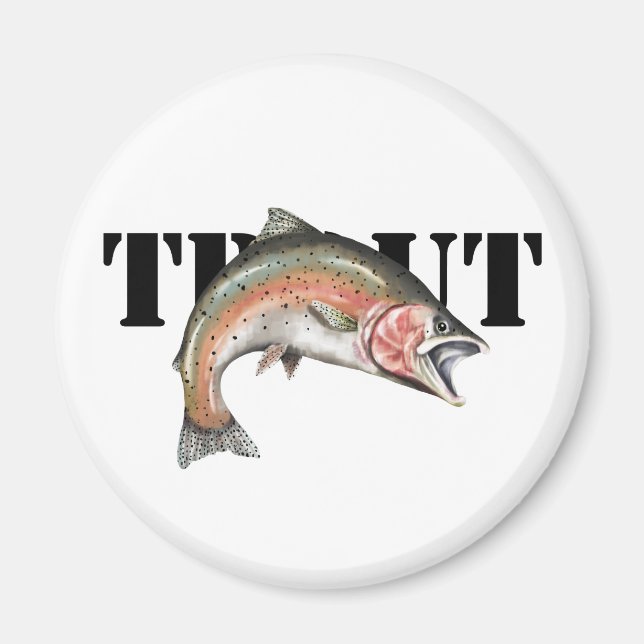 Aimant truite (Devant)