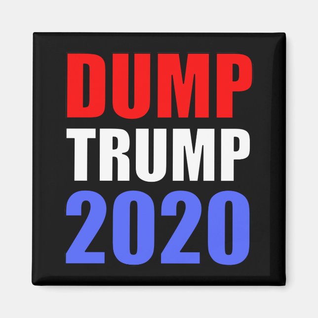 Aimant Trump 2020 contre Trump (Devant)