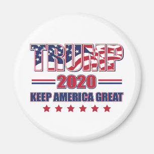 Aimant Trump 2020 Garder l'Amérique grande