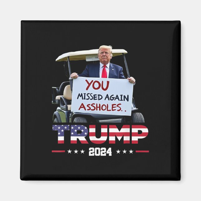 Aimant Trump 2024 (Devant)