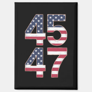 Aimant Trump 2024 45 47