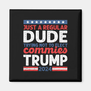 Aimant Trump 2024 Donald Trump Vance Juste Un Type Réguli