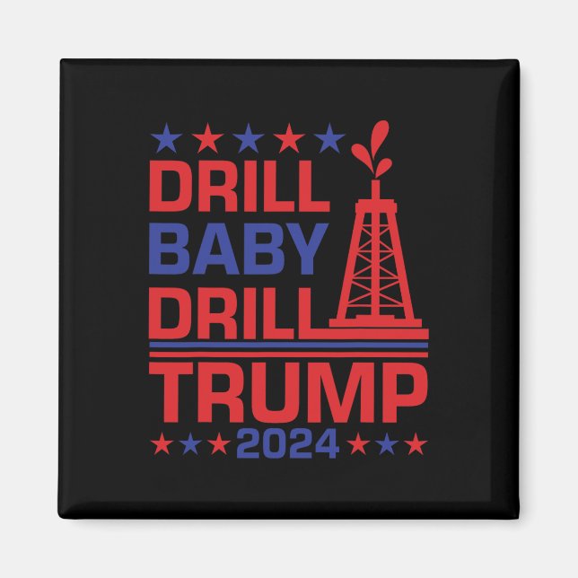 Aimant Trump 2024 Exercice By3  (Devant)