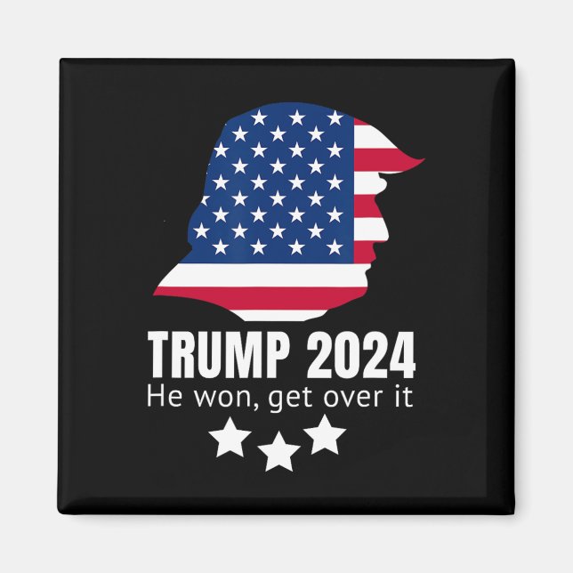 Aimant Trump 2024 Il A Gagné À Le Remplacer (Devant)