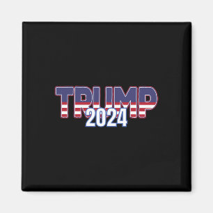 Aimant Trump 2024 Pour Le Président Républicain Conservat
