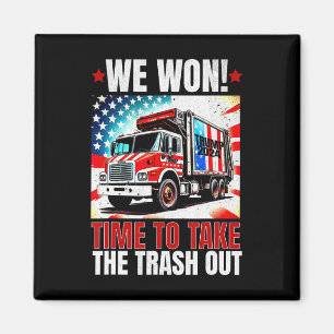 Aimant Trump 2025 Nous avons gagné Victoire Victoire Inve
