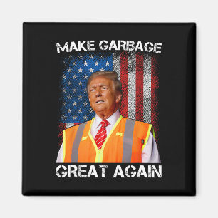 Aimant Trump 2025 Rendez aux Ordures Leur Grandeur d'Anta