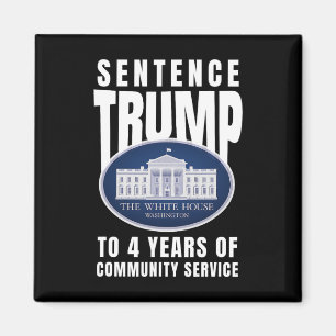 Aimant Trump À 4 Ans De Service Communautaire 9