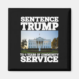 Aimant Trump À 4 Ans De Service Communautaire Maison Blan