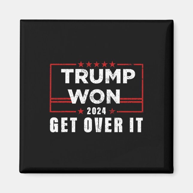 Aimant Trump a gagné, faites avec 2025  (Devant)