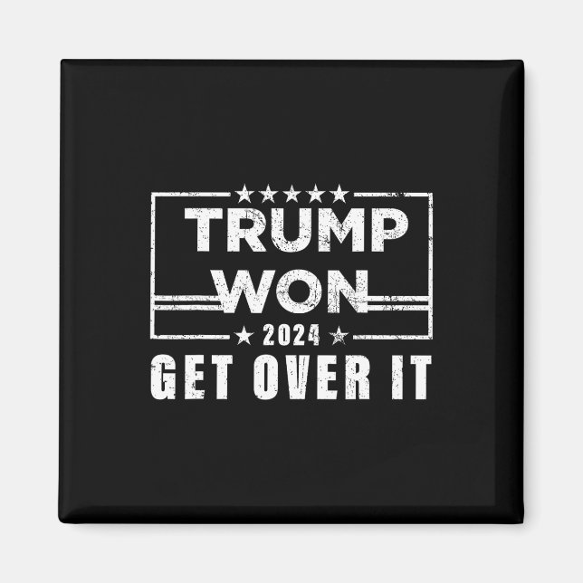 Aimant Trump a gagné, faites avec 2025 3 (Devant)