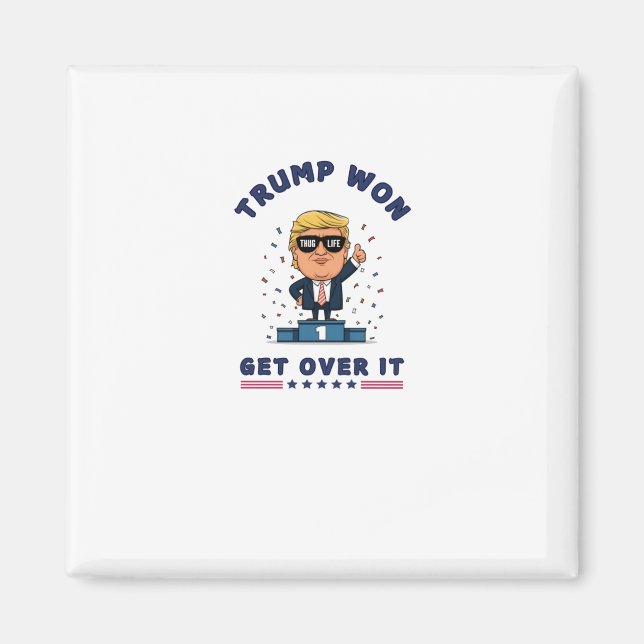 Aimant Trump A Gagné - Remontez-Le (Devant)