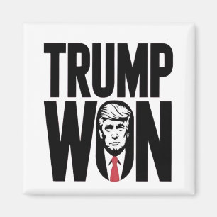 Aimant Trump a gagné Trump Vance Élection Président Disco
