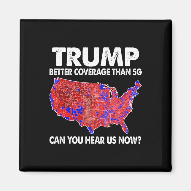 Aimant Trump a une meilleure couverture que la carte 5g T (Devant)