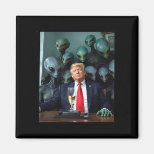 Aimant Trump Aliens Bureau Photo Uap Ufo Extraterrestre
