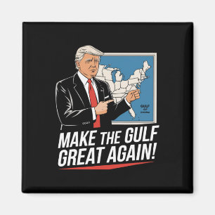 Aimant Trump Amérique du Golfe du Mexique Président Trump
