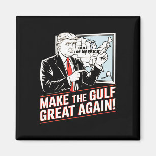 Aimant Trump Amérique du Golfe du Mexique Président Trump