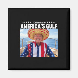 Aimant Trump Amérique du Golfe Mexique président Trump So