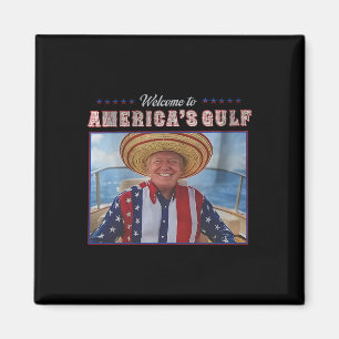 Aimant Trump Amérique du Golfe Mexique président Trump So