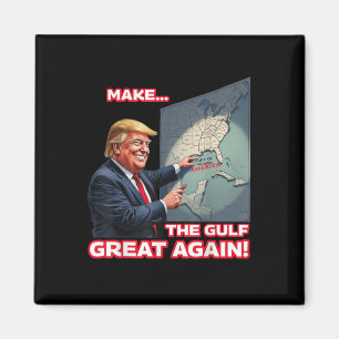 Aimant Trump Amérique Golfe Mexique Président Trump