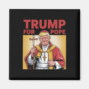 Aimant Trump amusant pour le pape Gear Républicaine catho
