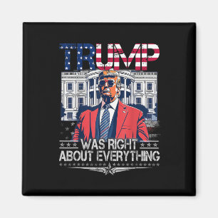 Aimant Trump avait raison à propos de tout Drapeau améric