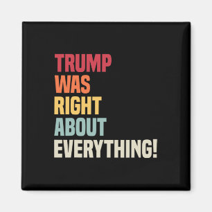 Aimant Trump avait raison sur tout ! 
