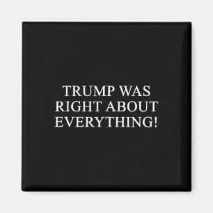 Aimant Trump avait raison sur tout ! 2 