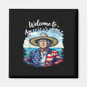 Aimant Trump Bienvenue Aux Amériques Golfe Funny Amérique