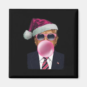 Aimant Trump Bubble Gum Rose Fait des Bulles de Chewing-g