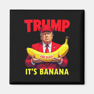 Aimant Trump C'est de la banane (pour l'échelle)