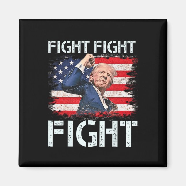 Aimant Trump Combat Combattre Les Signaux Trump Aux Améri (Devant)