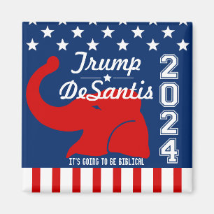 AIMANT TRUMP DESANTIS 2024 BIBLICAL