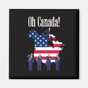 Aimant Trump Dit Oh Canada Map America