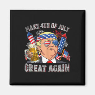Aimant Trump drôle Rendre 4 juillet grand encore les homm
