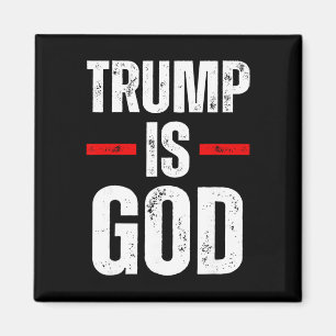 Aimant Trump est Dieu Drôle Trump est Dieu 