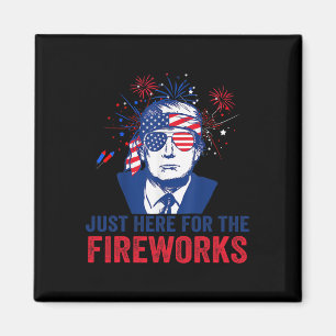 Aimant Trump est juste ici pour les feux d'artifice drôle