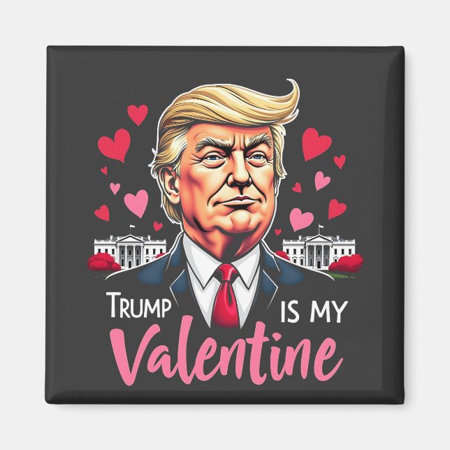 Aimant Trump est le président de la Saint Valentin (Devant)