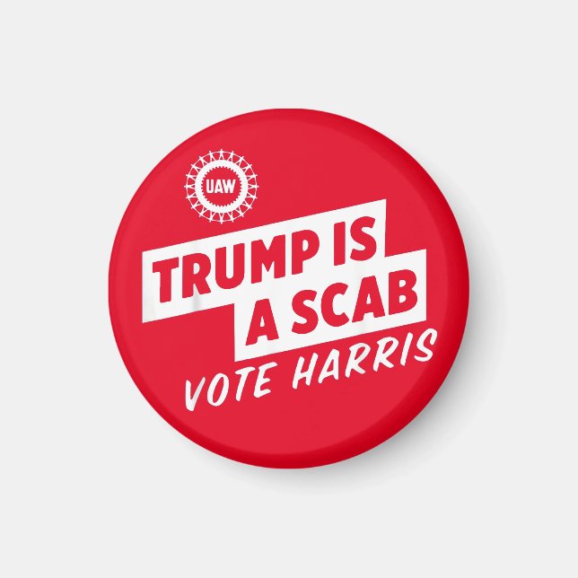 Aimant Trump est le président de Scab Vote Harris 2024 (Devant)