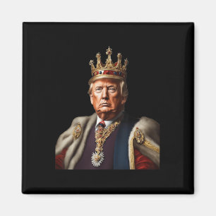 Aimant Trump Est Le Roi Longtemps Vivant Le Roi Américain