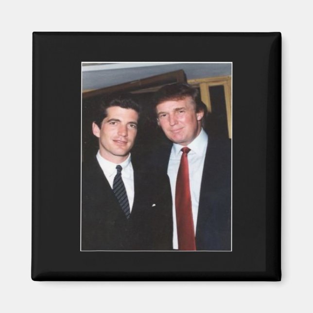 Aimant Trump Et Jfk Anonymes (Devant)