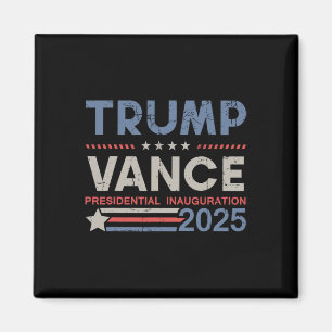 Aimant Trump et Vance Président Jour d'inauguration 2025