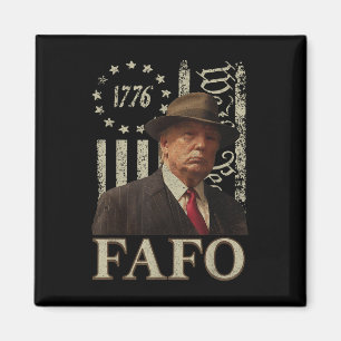 Aimant Trump Fafo, Drôle Fafo Trump Drapeau Américain