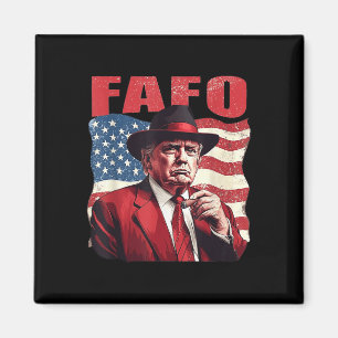 Aimant Trump Fafo Drôle Fafo Trump Drapeau américain