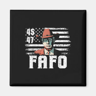 Aimant Trump Fafo Us Drapeau Drôle Drôle Trump 4 juillet