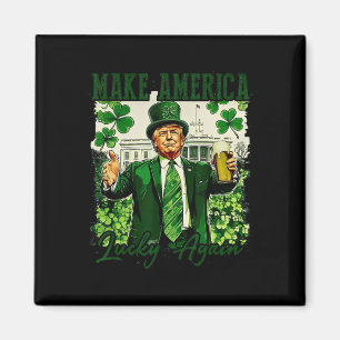 Aimant Trump Faire America Chanceuse Encore