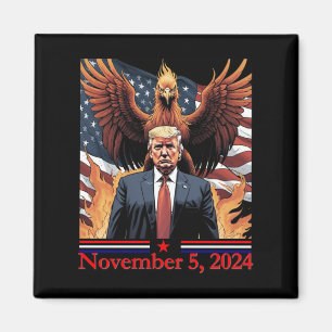 Aimant Trump Gagne 2025 Pcute Ss Cute Ssnix Qui Se Lève D