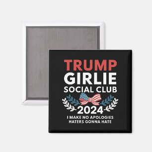 Aimant Trump Girlie Coquette Social Club Bow Election