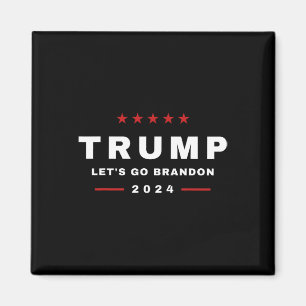 Aimant Trump Go Brandon 4 juillet Maga Tee 2024