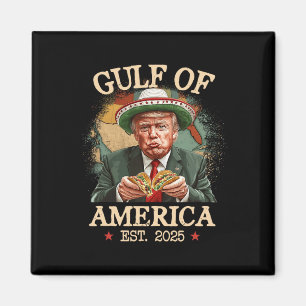 Aimant Trump Golfe des États-Unis Amérique 2025 Trump Mer